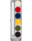Kryolan Rubber Mask Grease Paint  6 Palette
