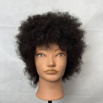 Mannequin Head (Tightly Curled)