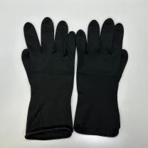 Black Satin Ultra Reusable Gloves Medium 1Pair