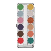 Kryolan Aquacolor IF 12 Palette