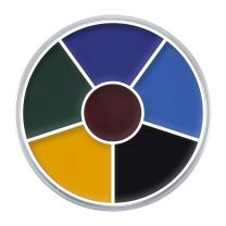 Kryolan Cream Color Circle 6 (Black Eye 2)