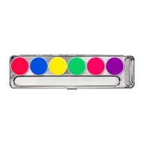 Kryolan Aquacolor UV palette 6