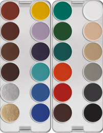 Kryolan Aquacolor Palette 24