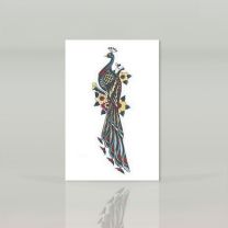 Tinsley Tattoo Vintage transfer - 1950's Peacock